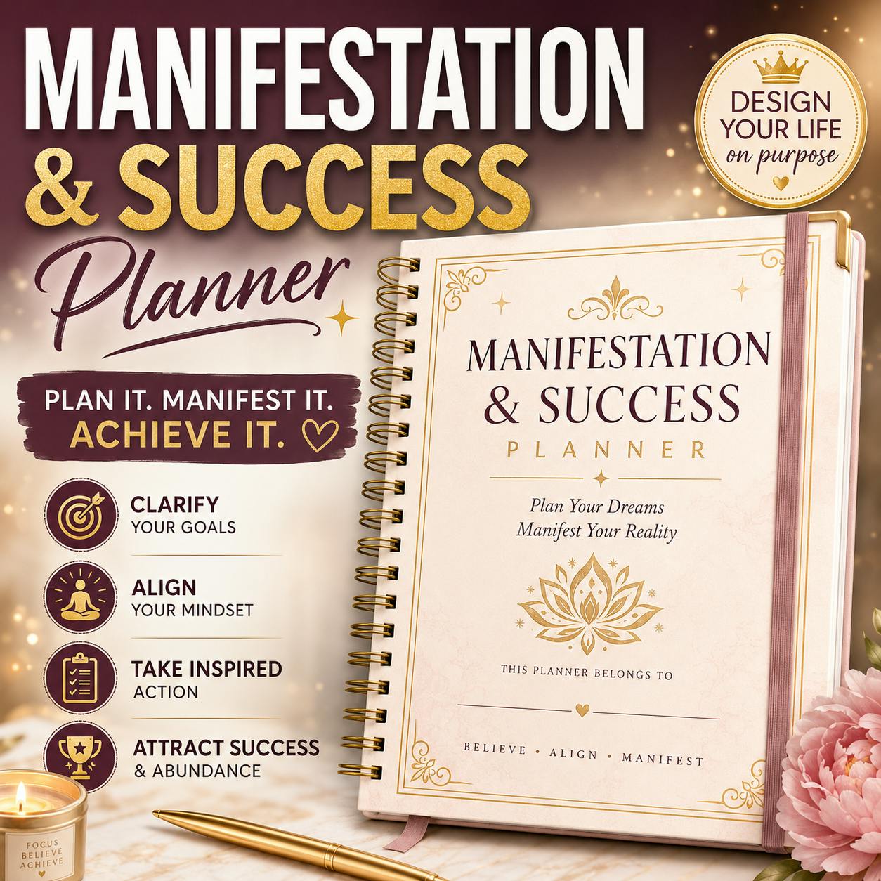 Manifestation & Success Planner