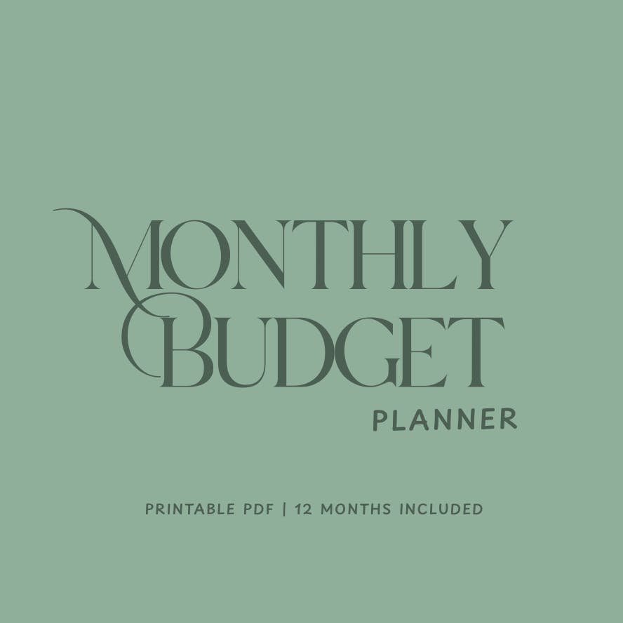 Monthly Budget Planner