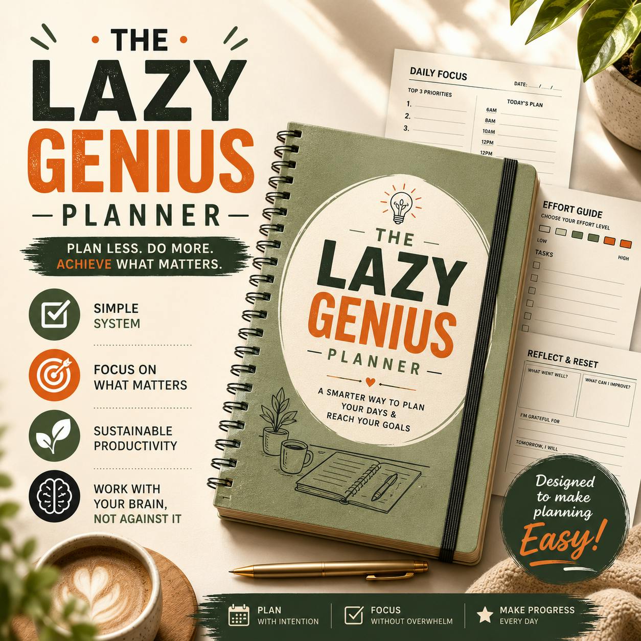 Lazy Genius Planner | Get More Done