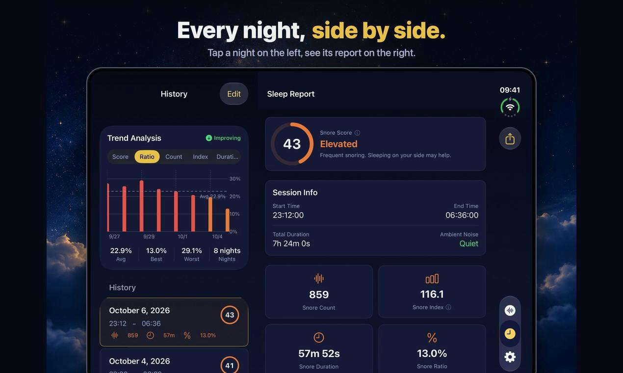 NightSnore preview 5