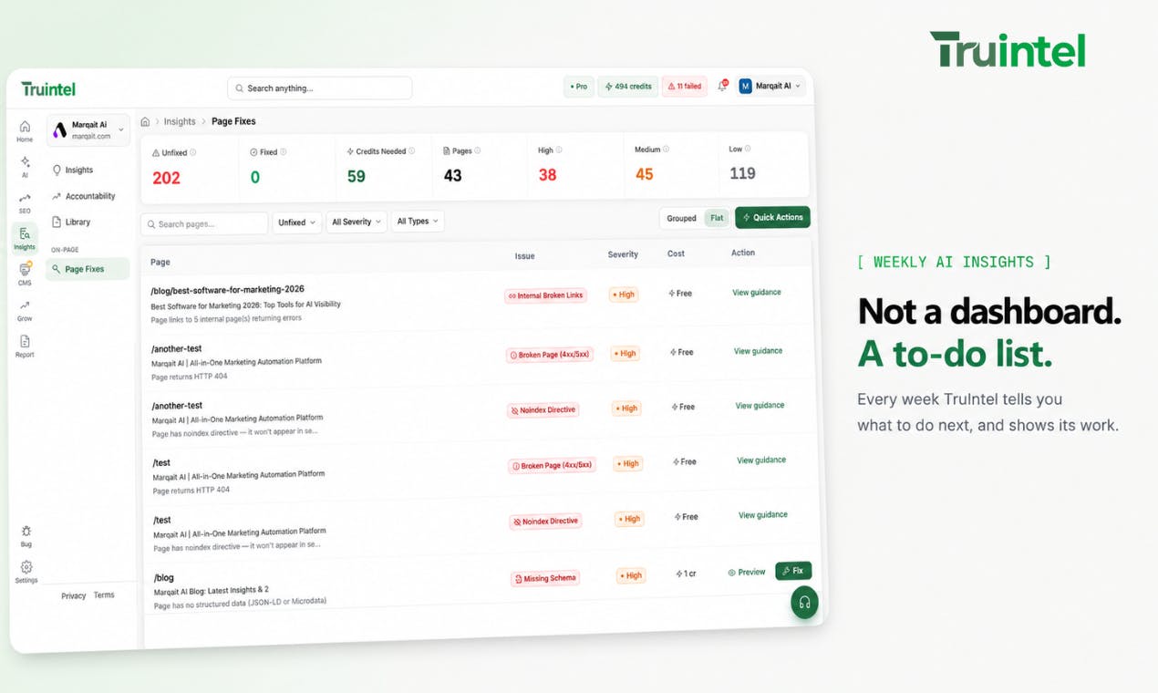 TruIntel preview 5