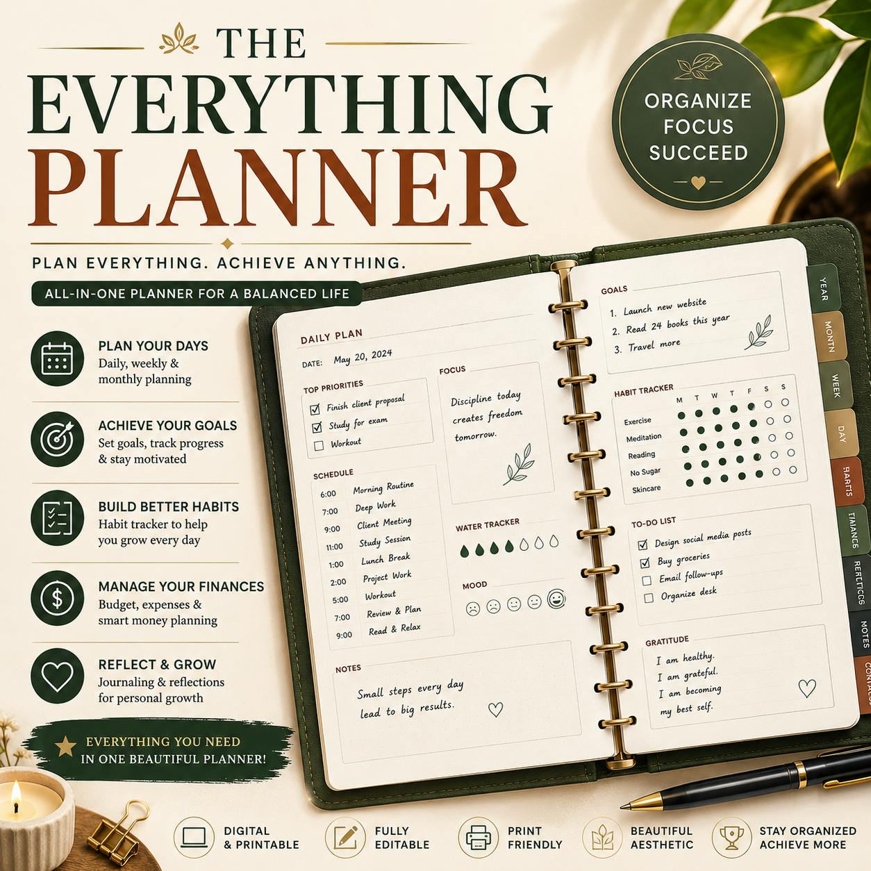 The Everything Notion Planner preview 3