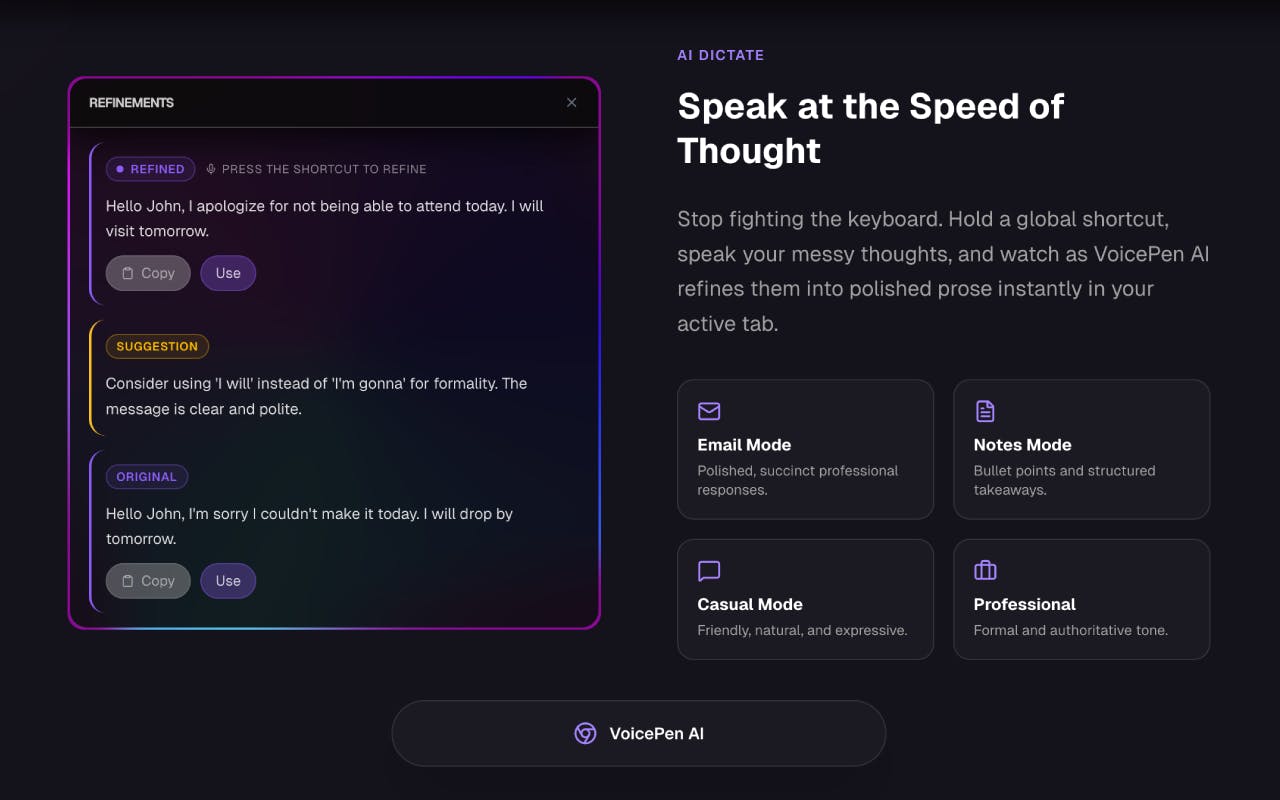 VoicePen AI preview 4