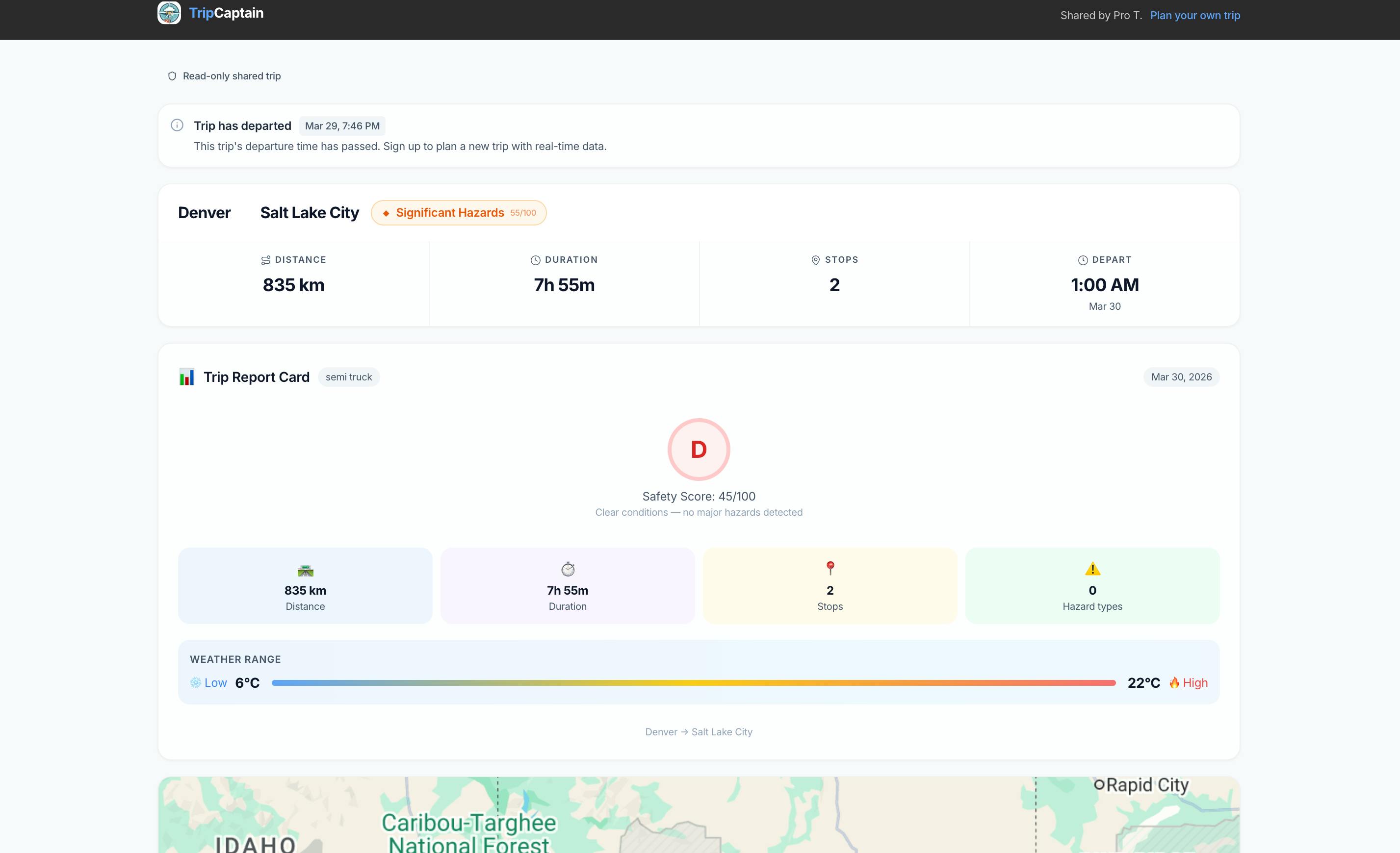 TripCaptain preview 4