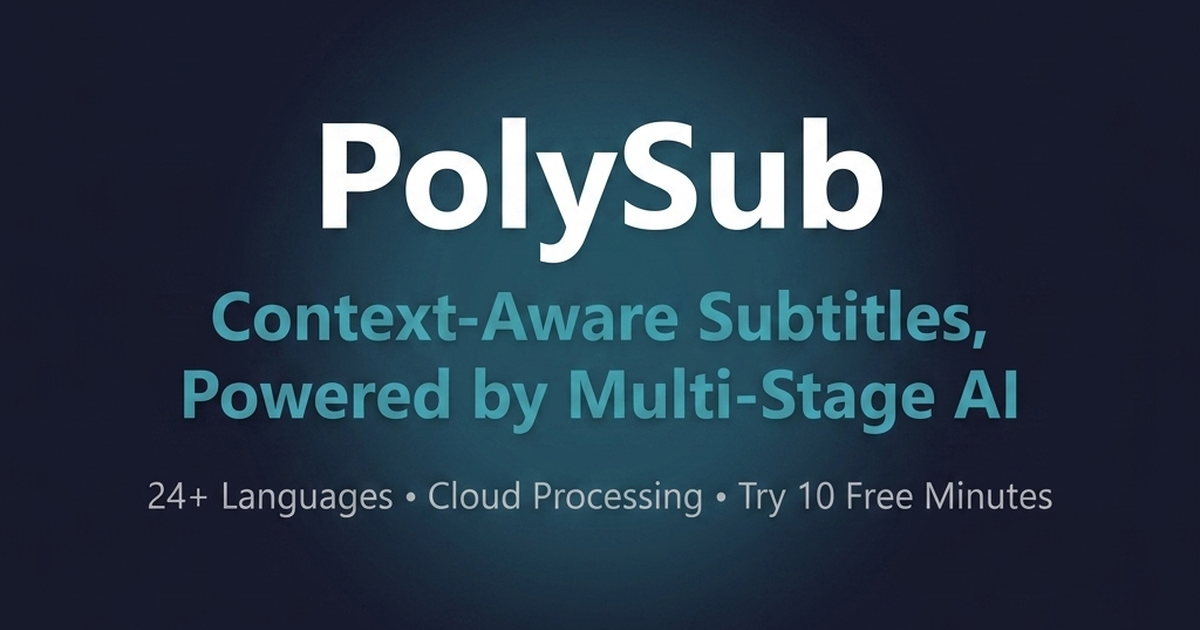 PolySub preview 2