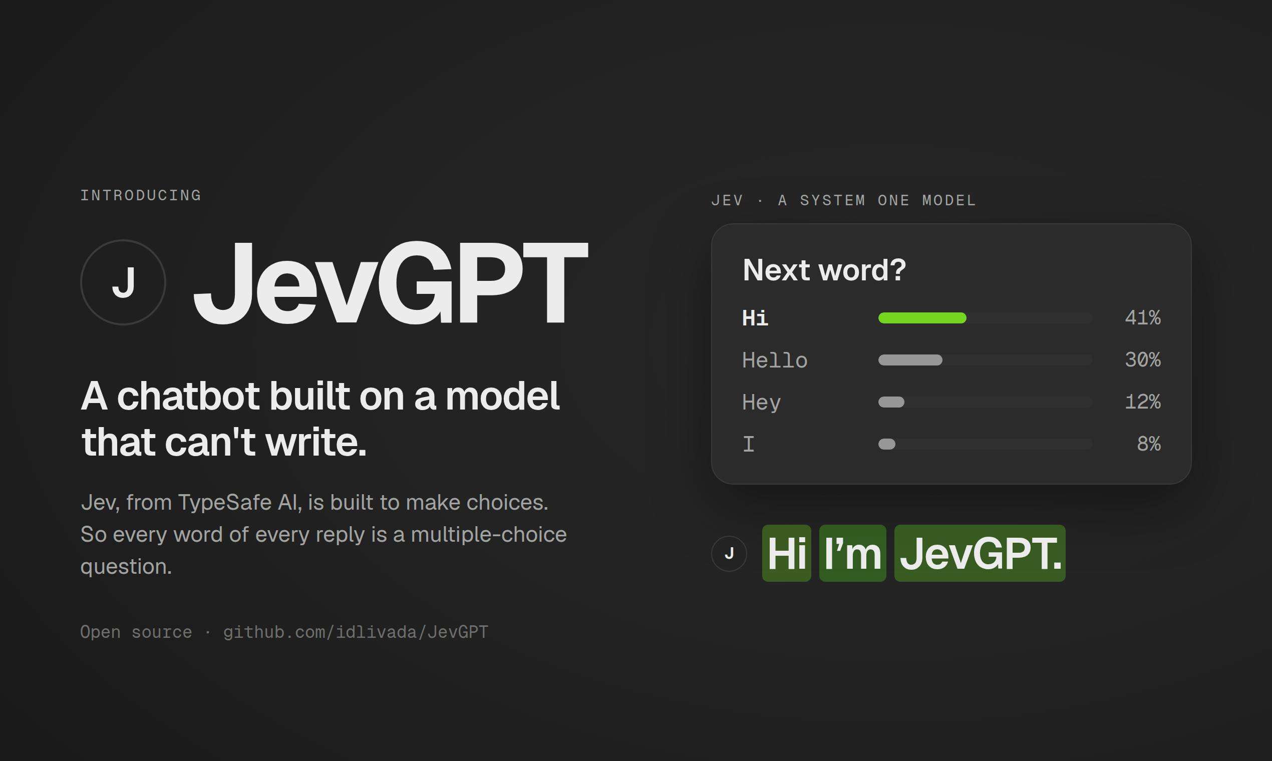 JevGPT preview 2