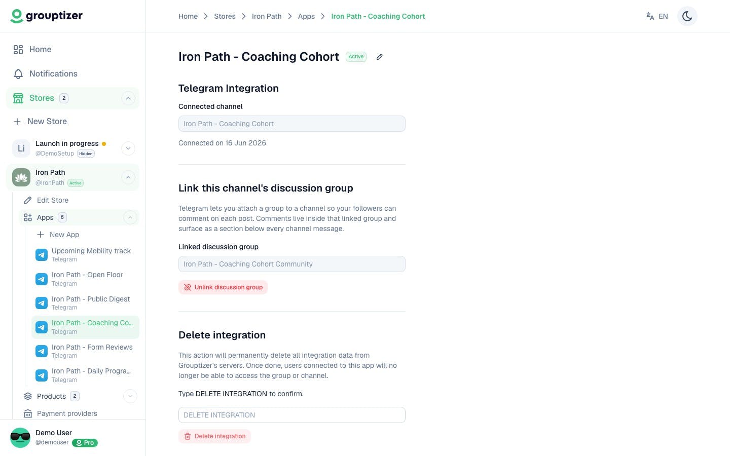 Grouptizer preview 5