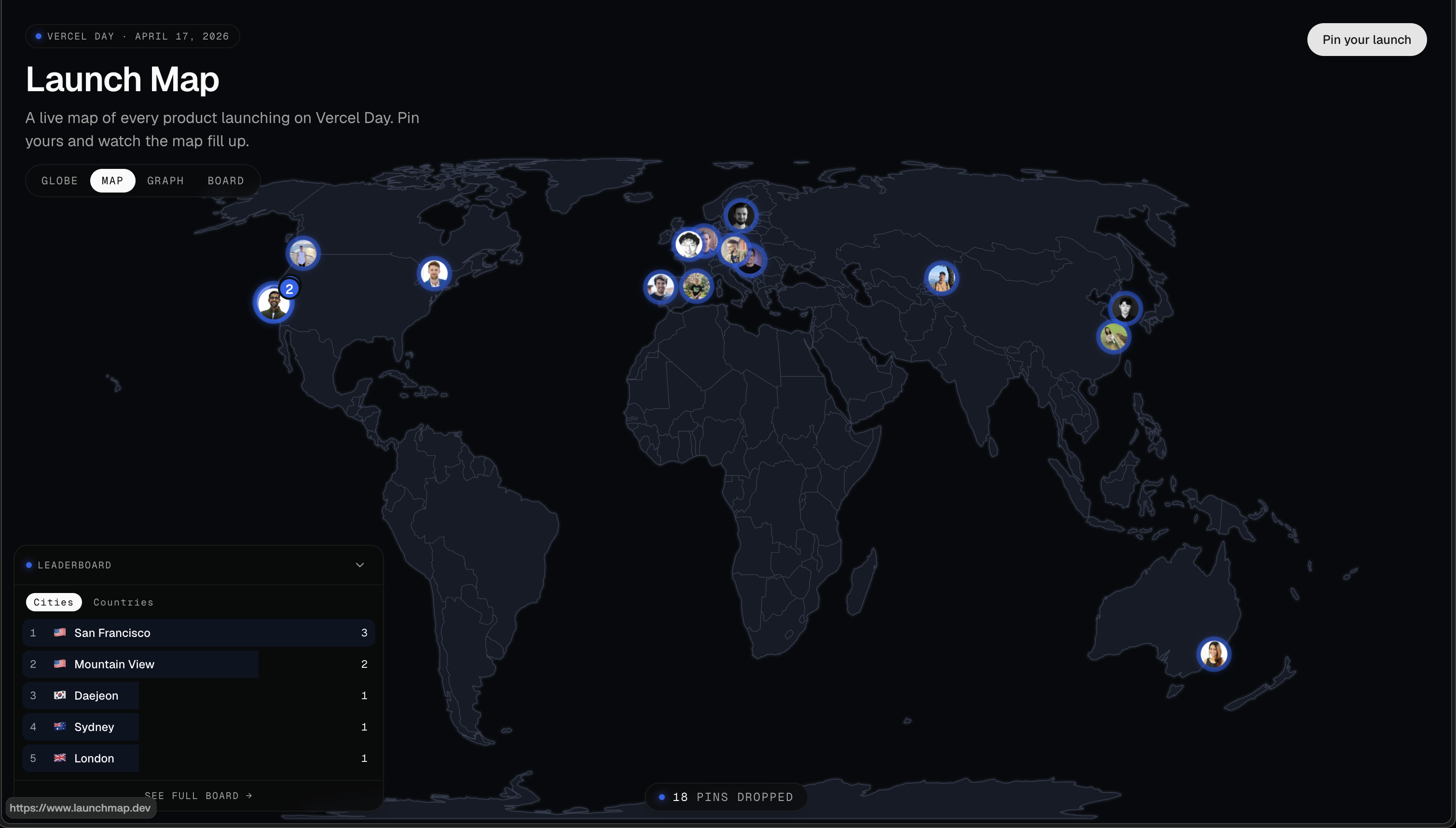LaunchMap preview 2