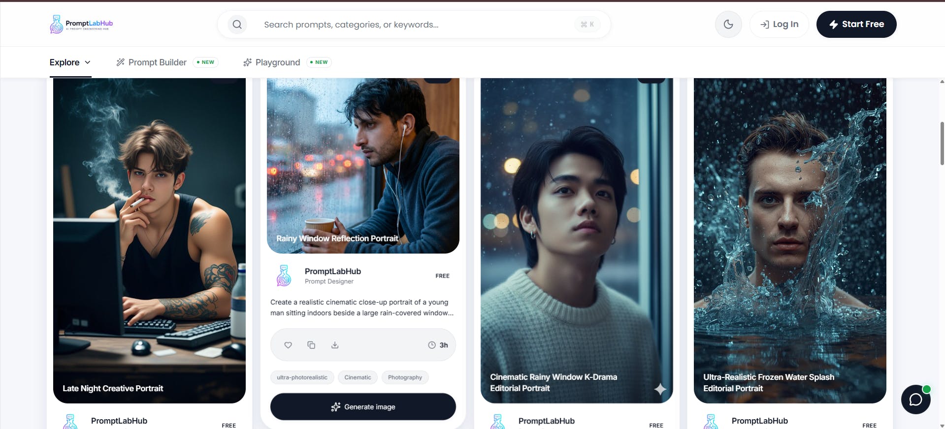 PromptLabHub preview 3