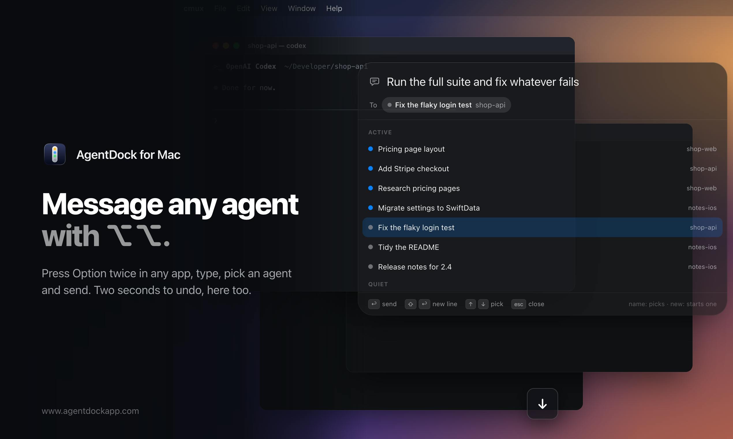 AgentDock preview 5