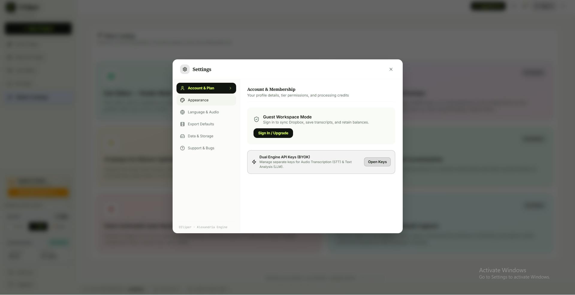 CCliper preview 6