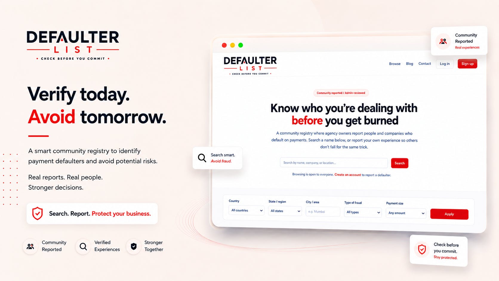 Defaulter List-For Agencies Across World preview 2