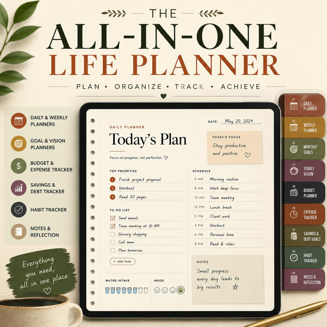 The All-in-One Life Planner preview 3