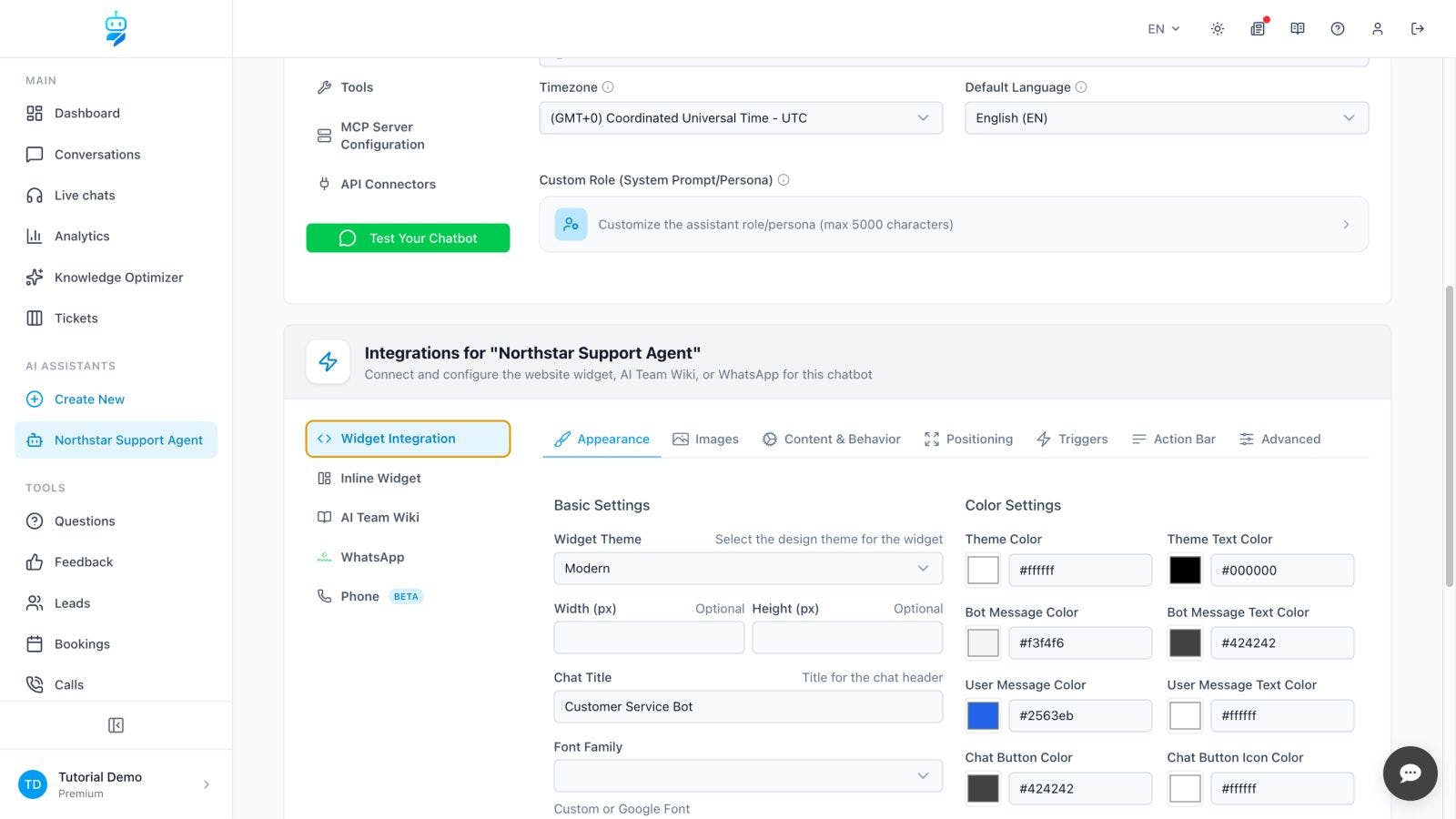 WebChatAgent preview 5