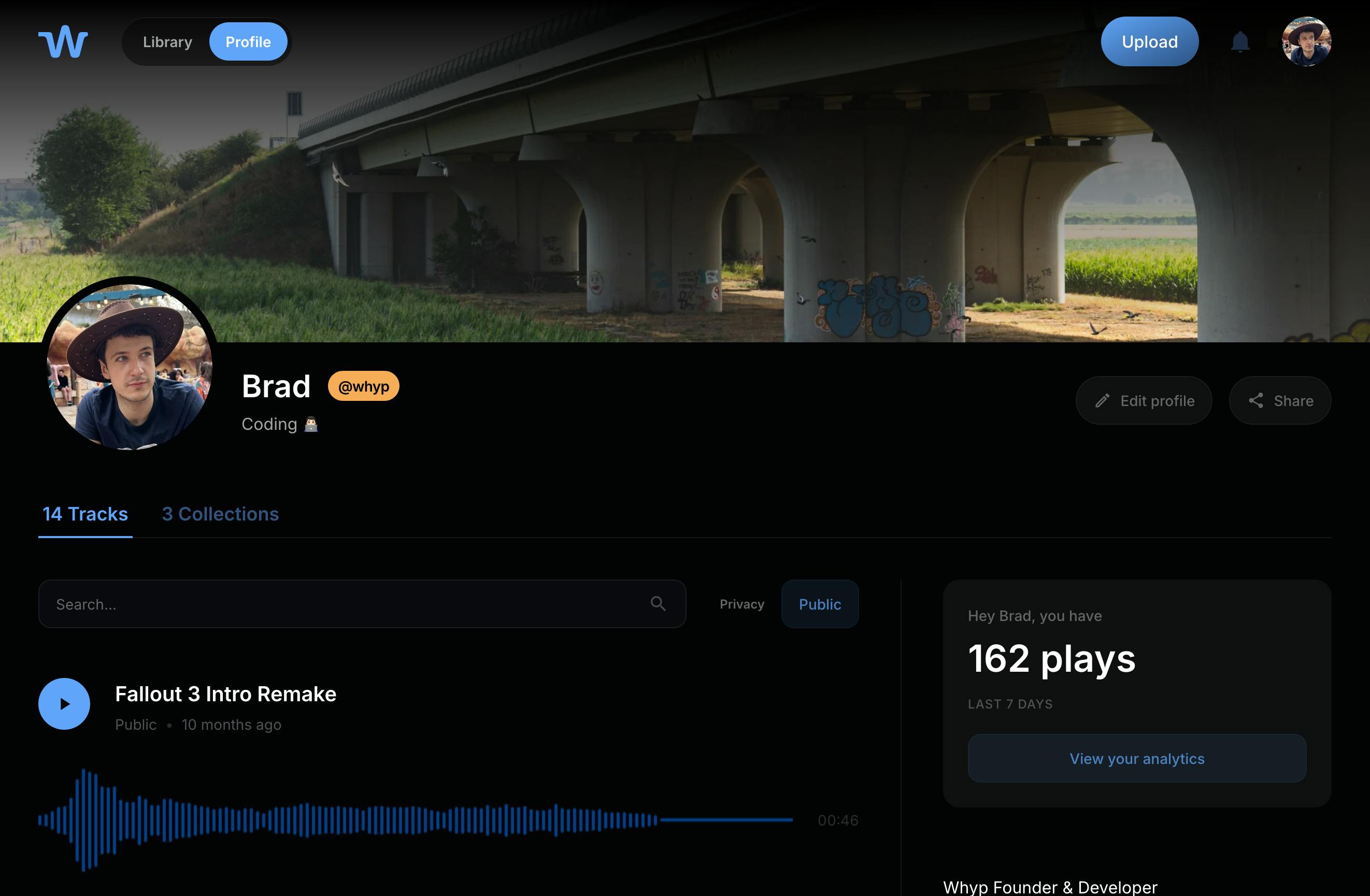 Whyp - Private Audio Hosting with Embeds preview 5