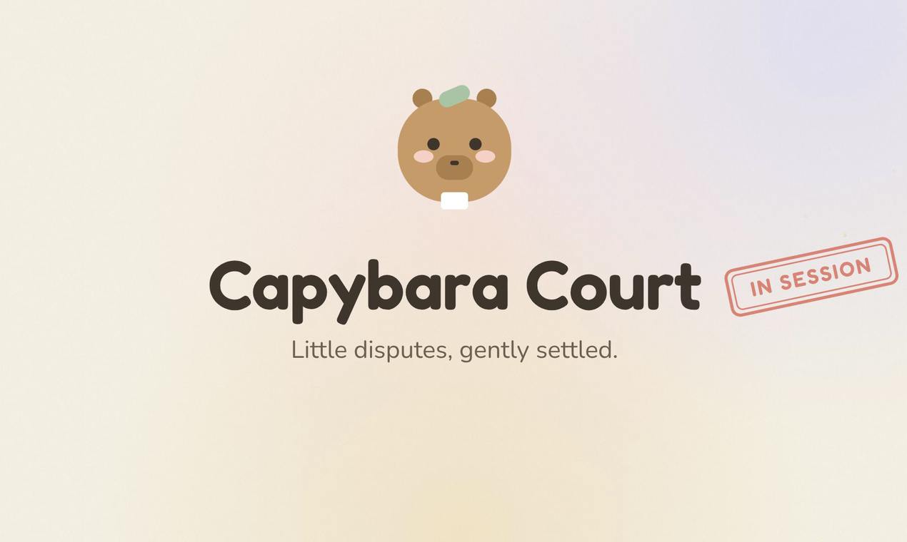 Capybara Court preview 2
