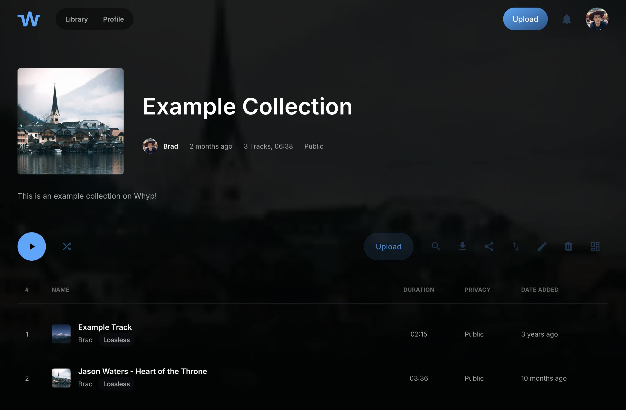 Whyp - Private Audio Hosting with Embeds preview 4