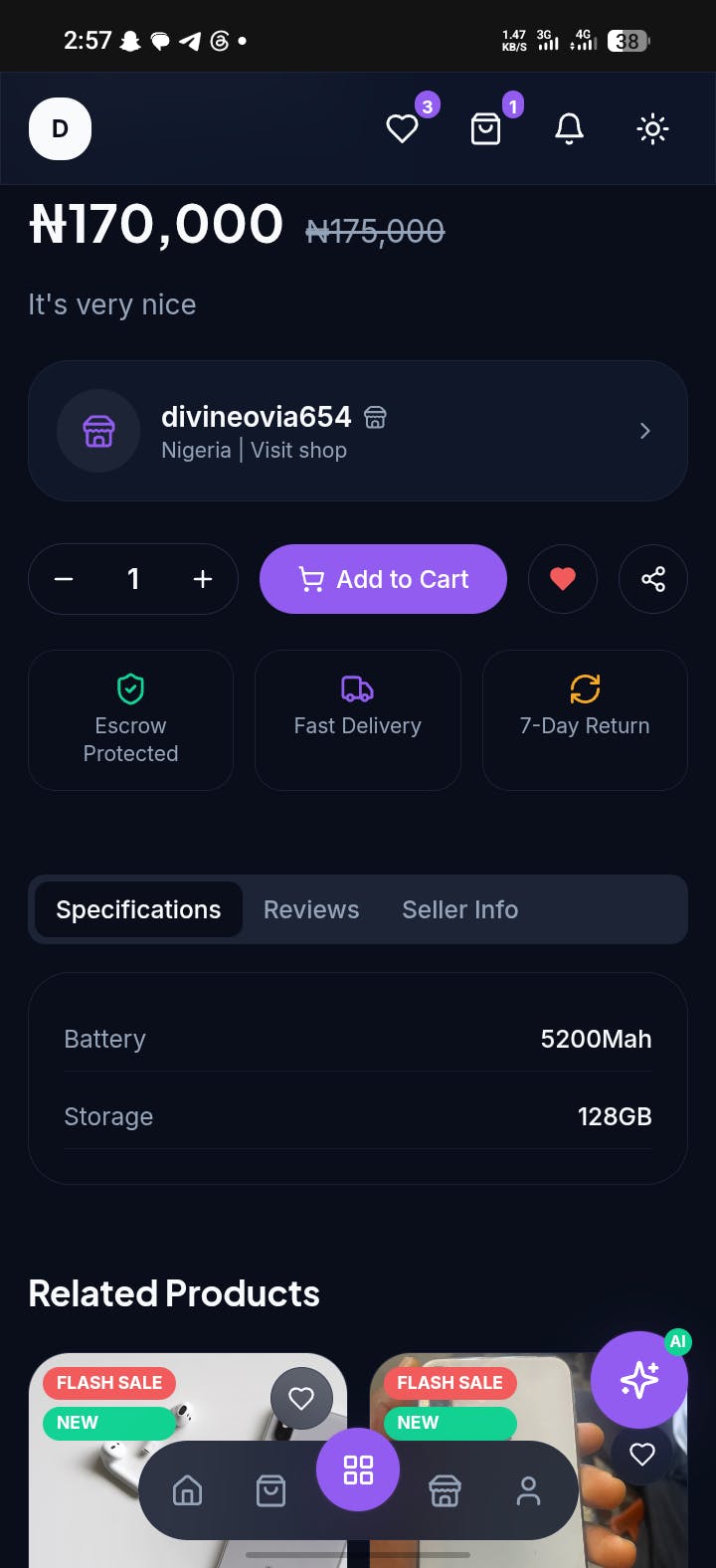 Davelex Gadgets — Buy. Sell . Deliver. preview 3