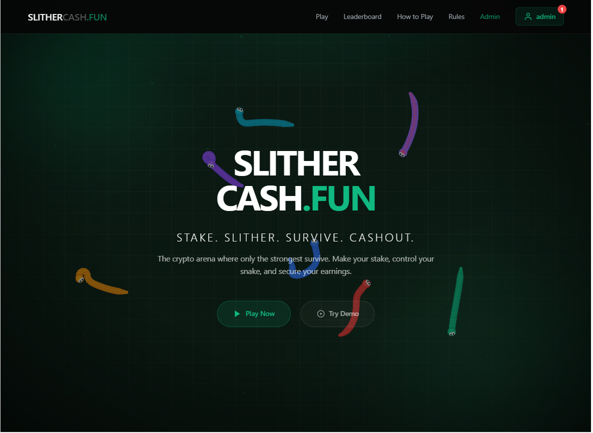 SlitherCash.fun preview 3