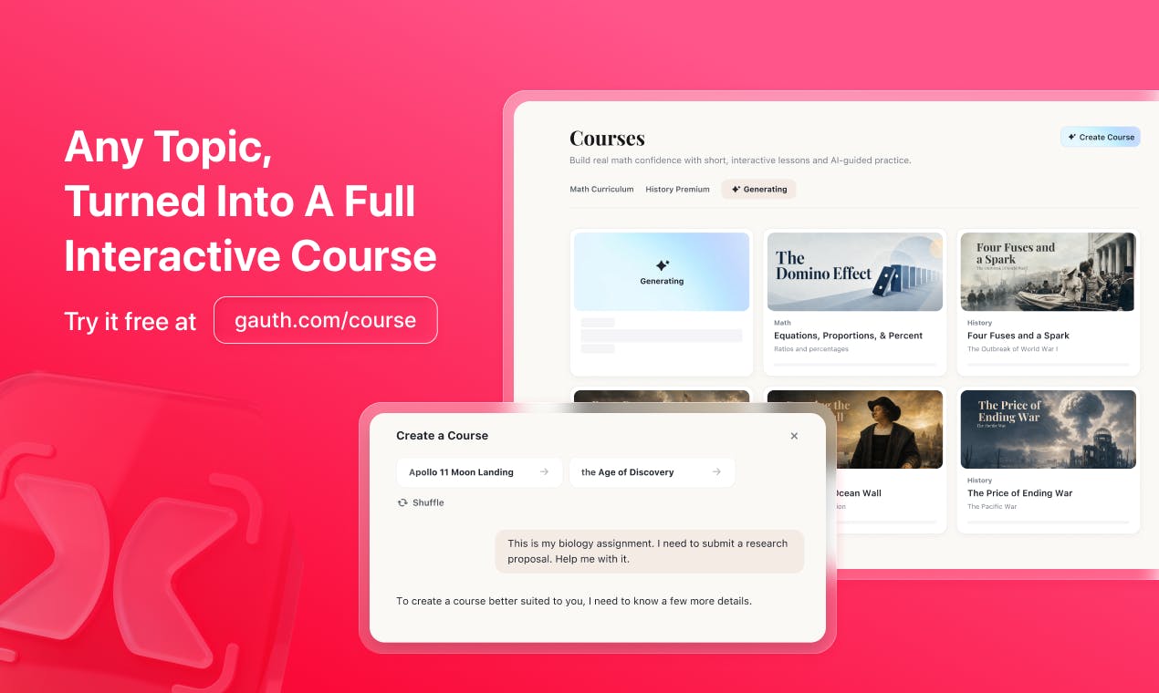 Gauth AI Course preview 7