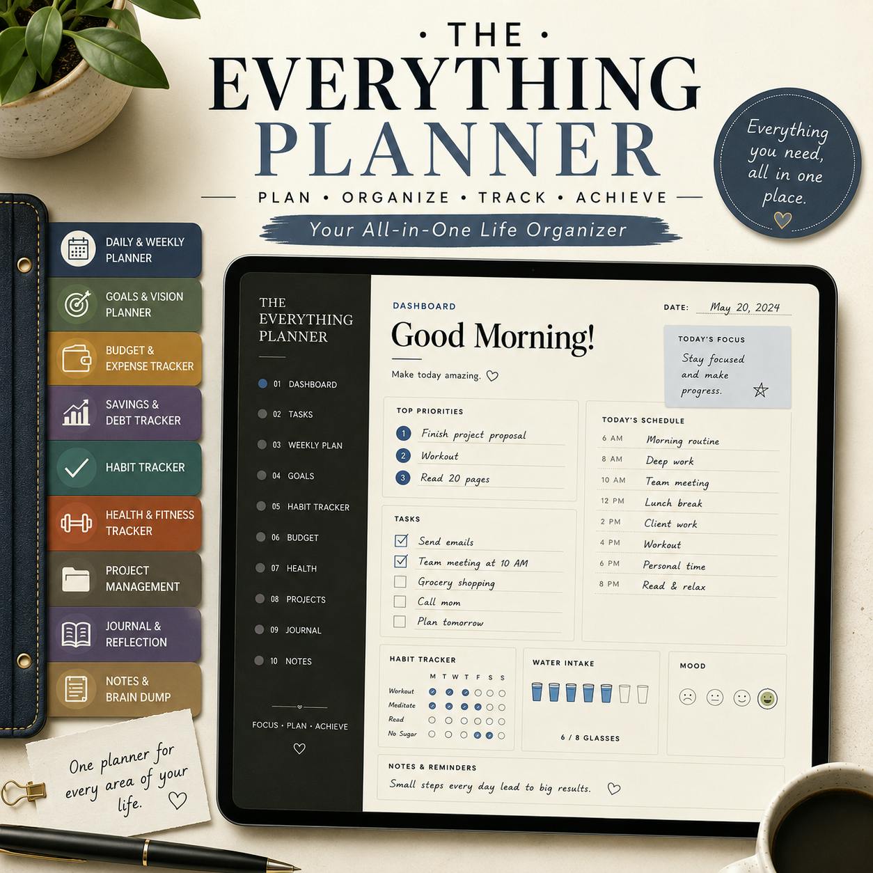 The Everything Planner | One Notion Work preview 3