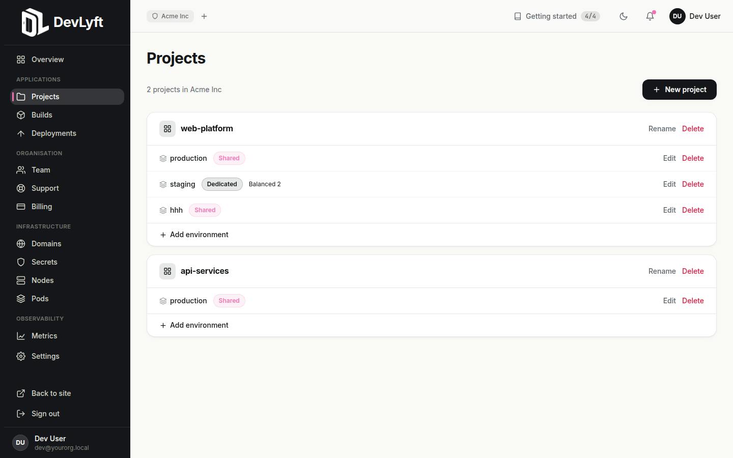 DevLyft preview 3