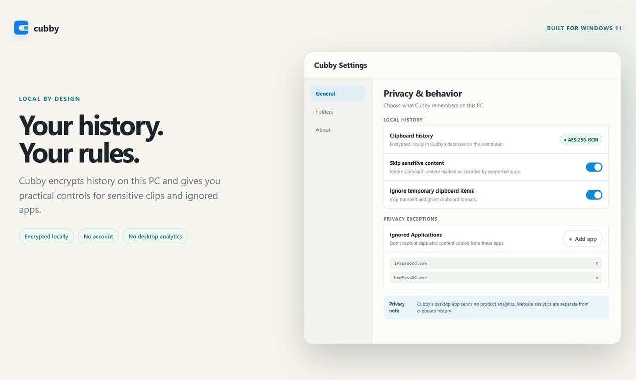 Cubby Clipboard preview 5