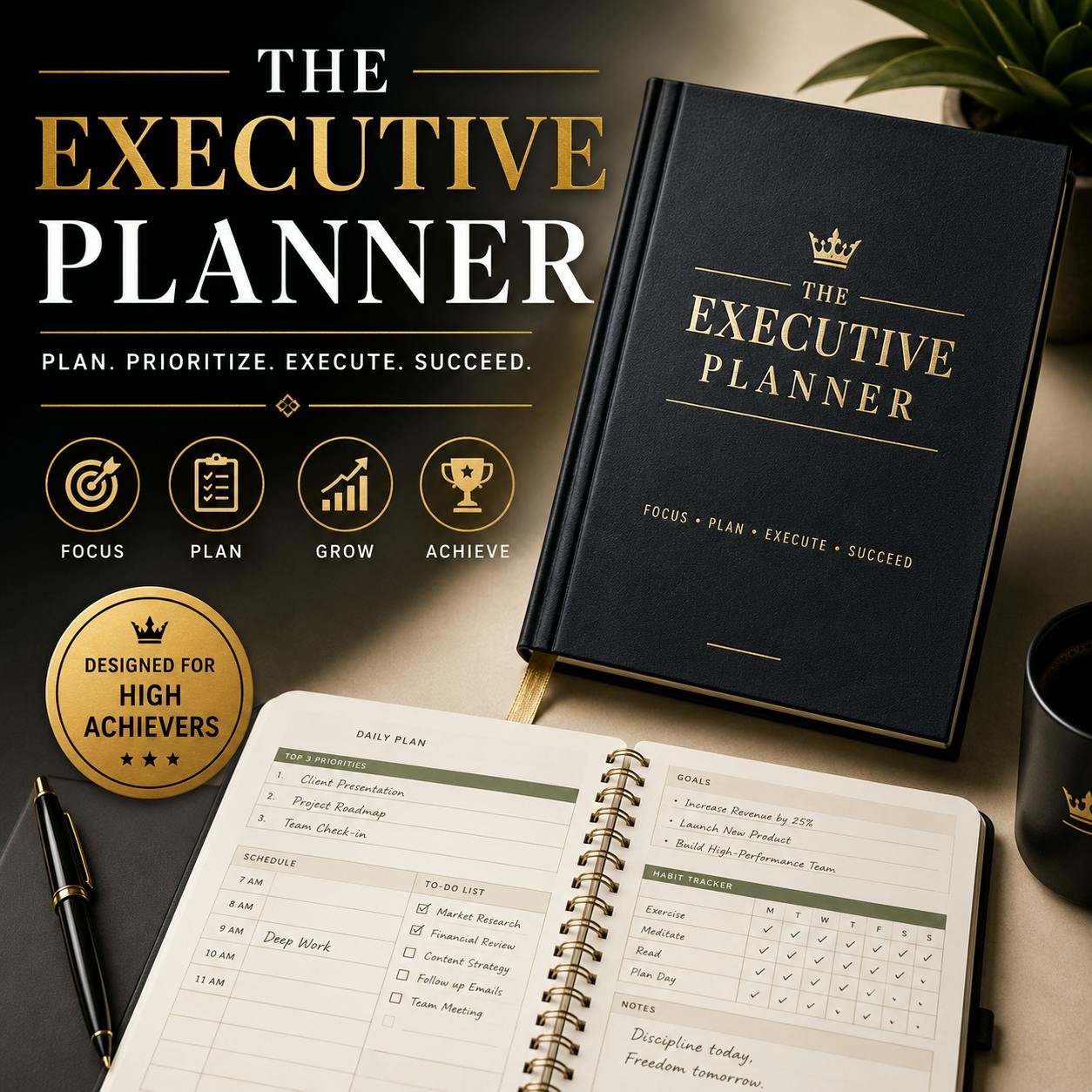 The Executive Notion Planner preview 3