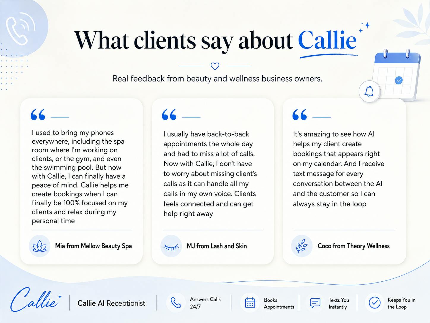 Callie - AI Receptionist by SetAndForget preview 4