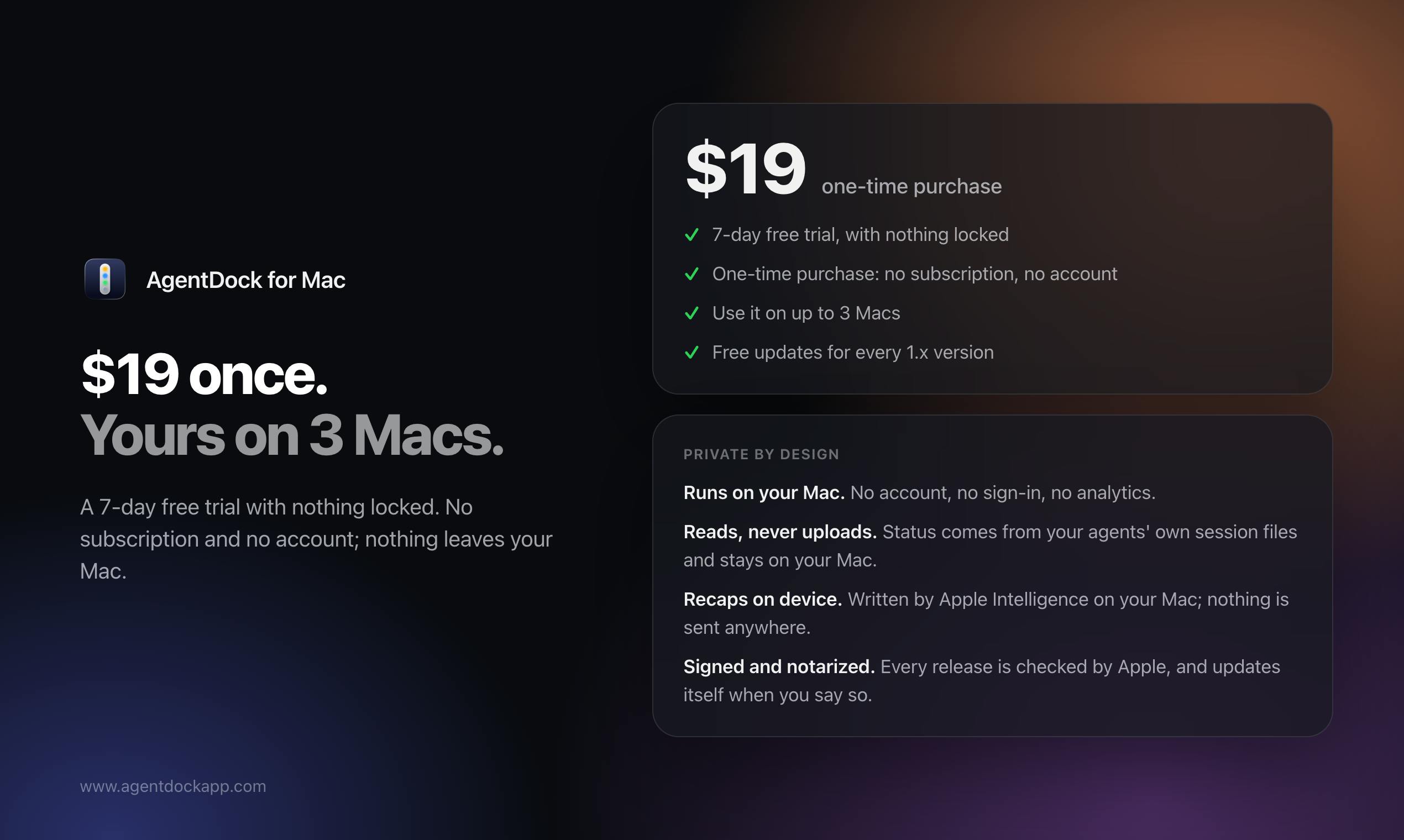 AgentDock preview 7
