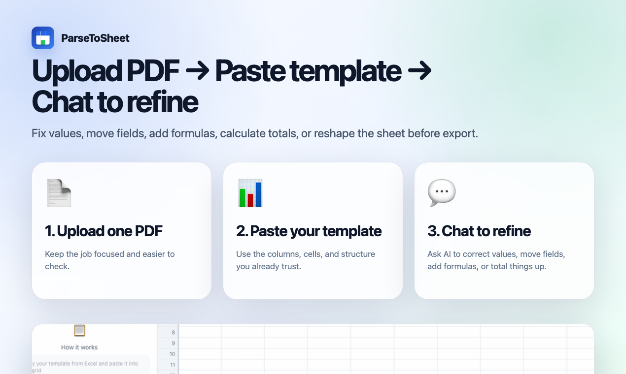 ParseToSheet preview 2