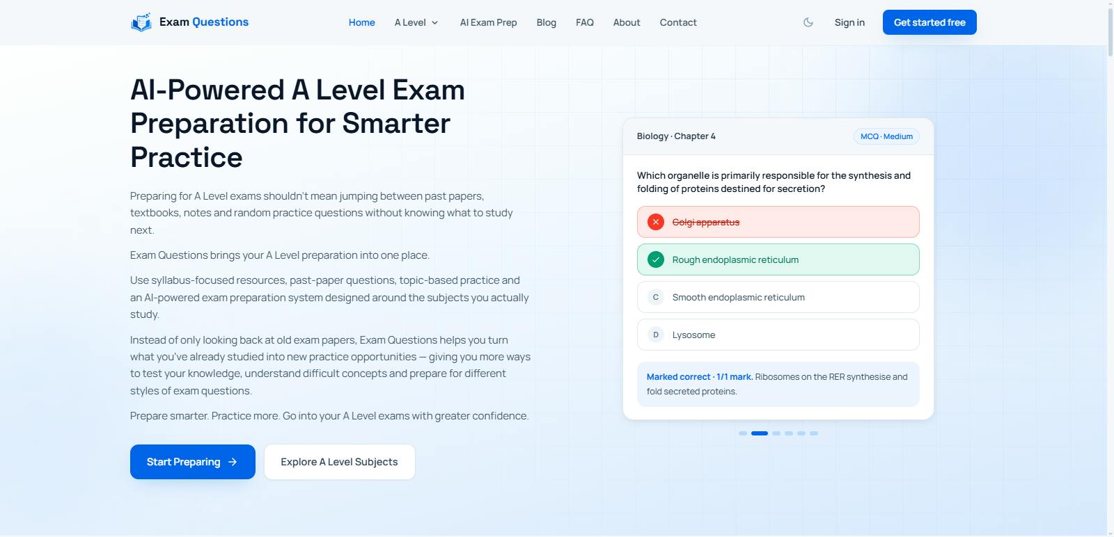 Exam Questions preview 3