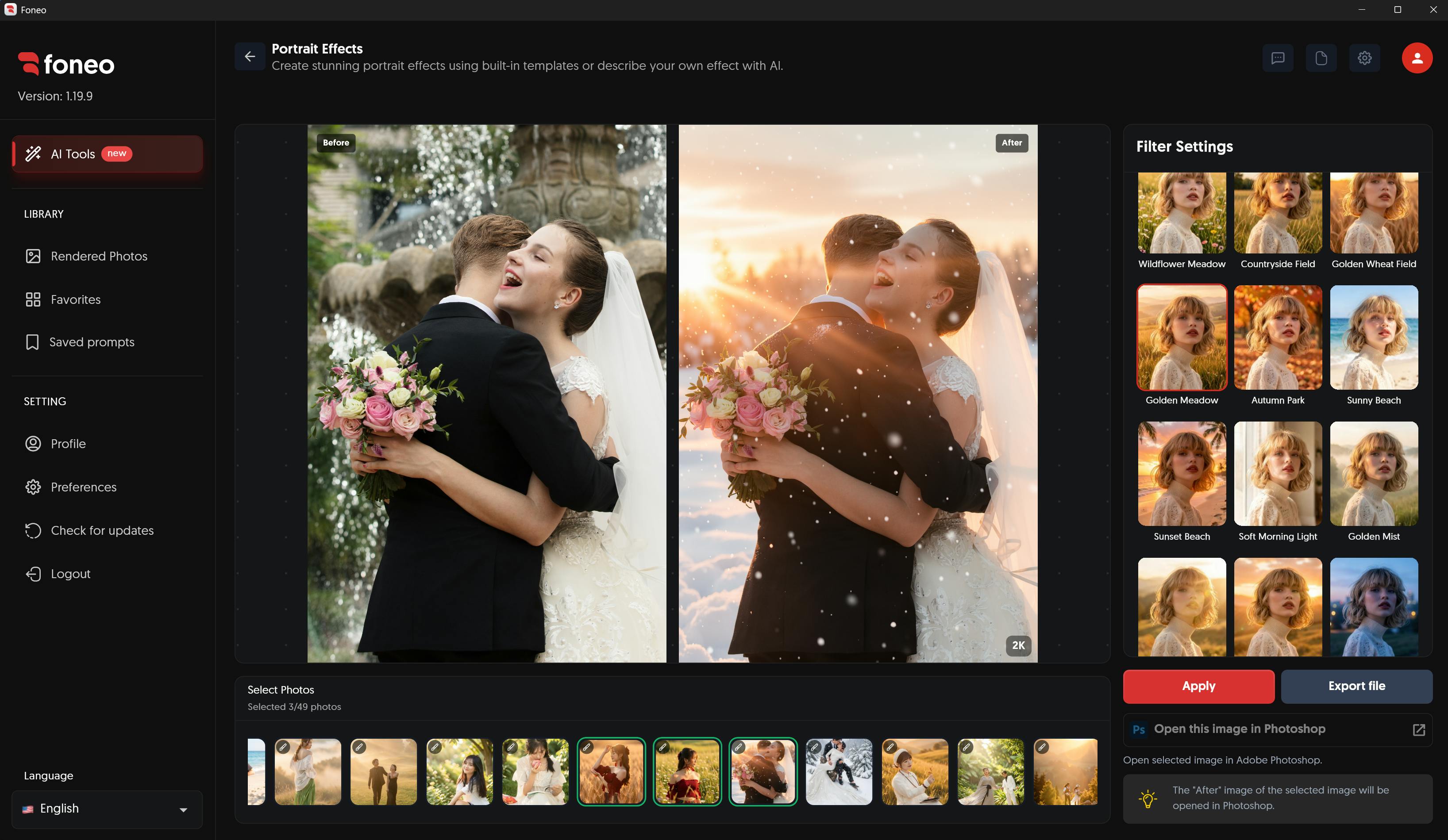 Foneo - AI Photo Editor preview 5