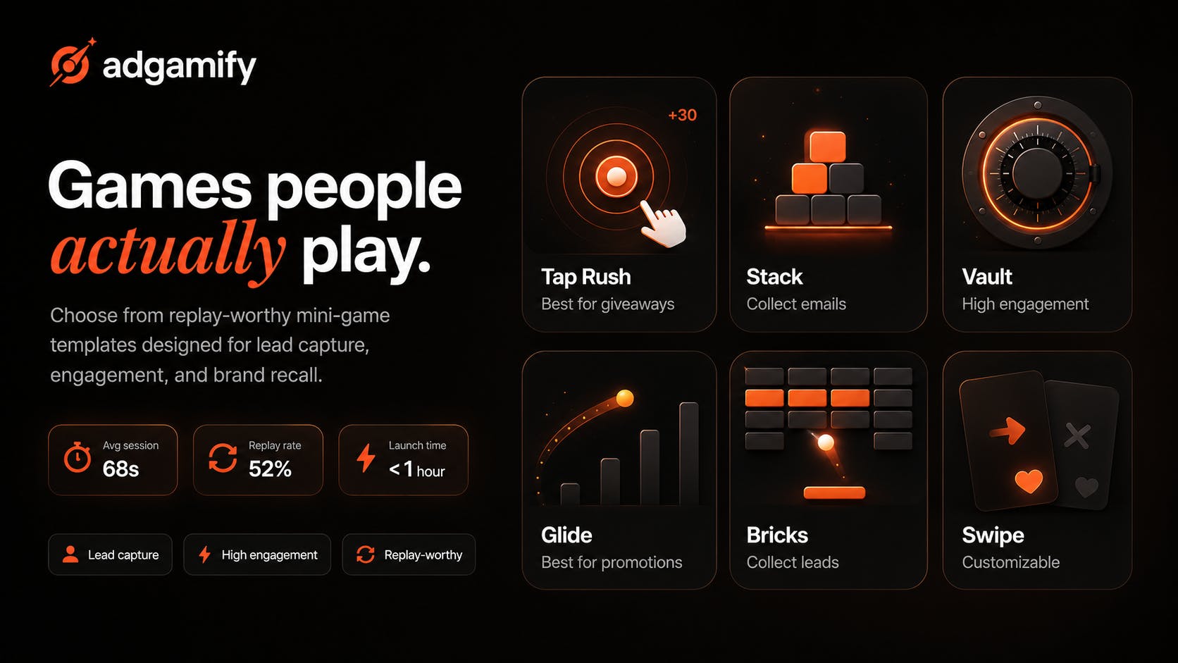 adgamify — playable marketing preview 2