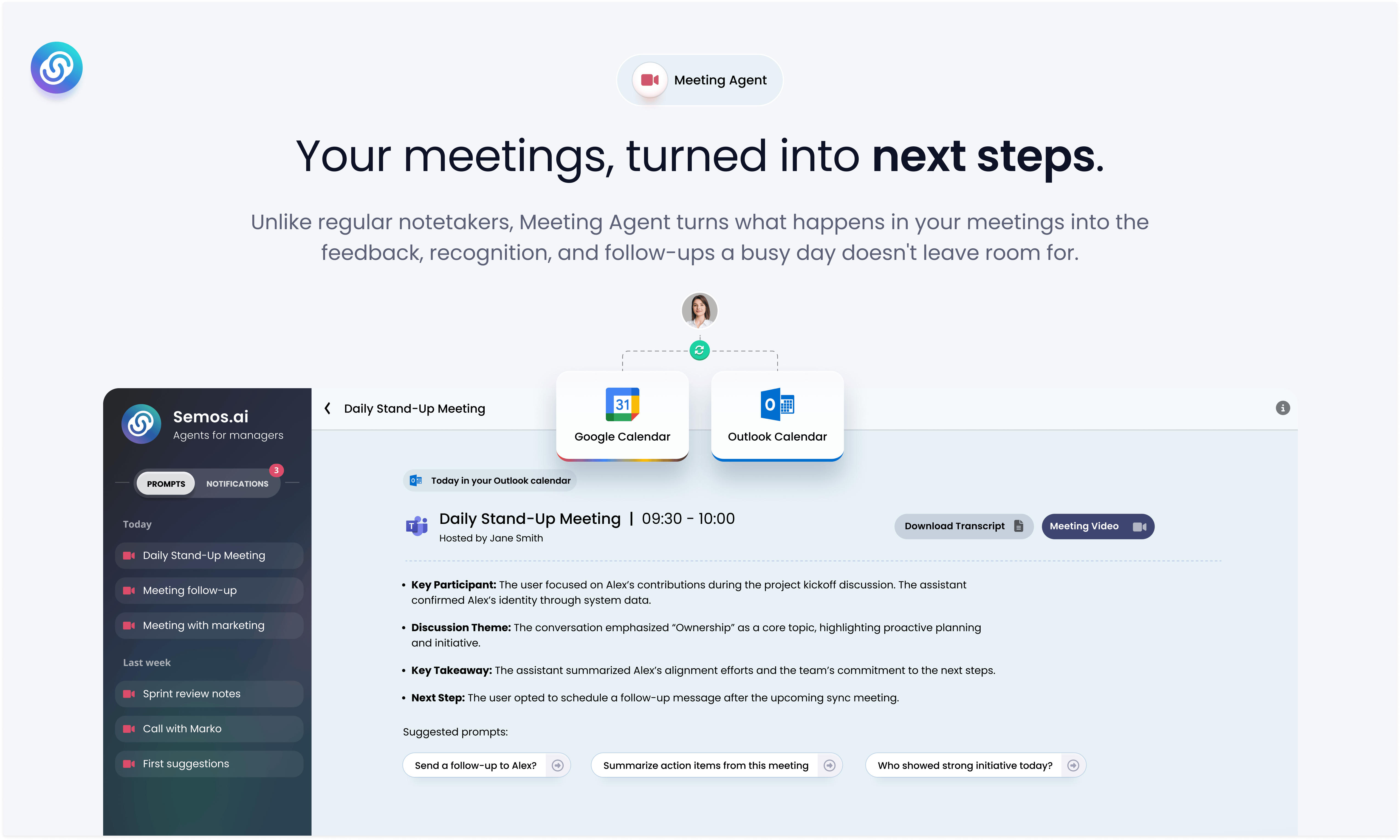 Semos.ai Manager Agents preview 3