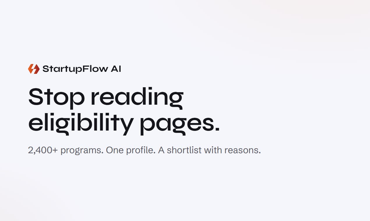 StartupFlow AI preview 2