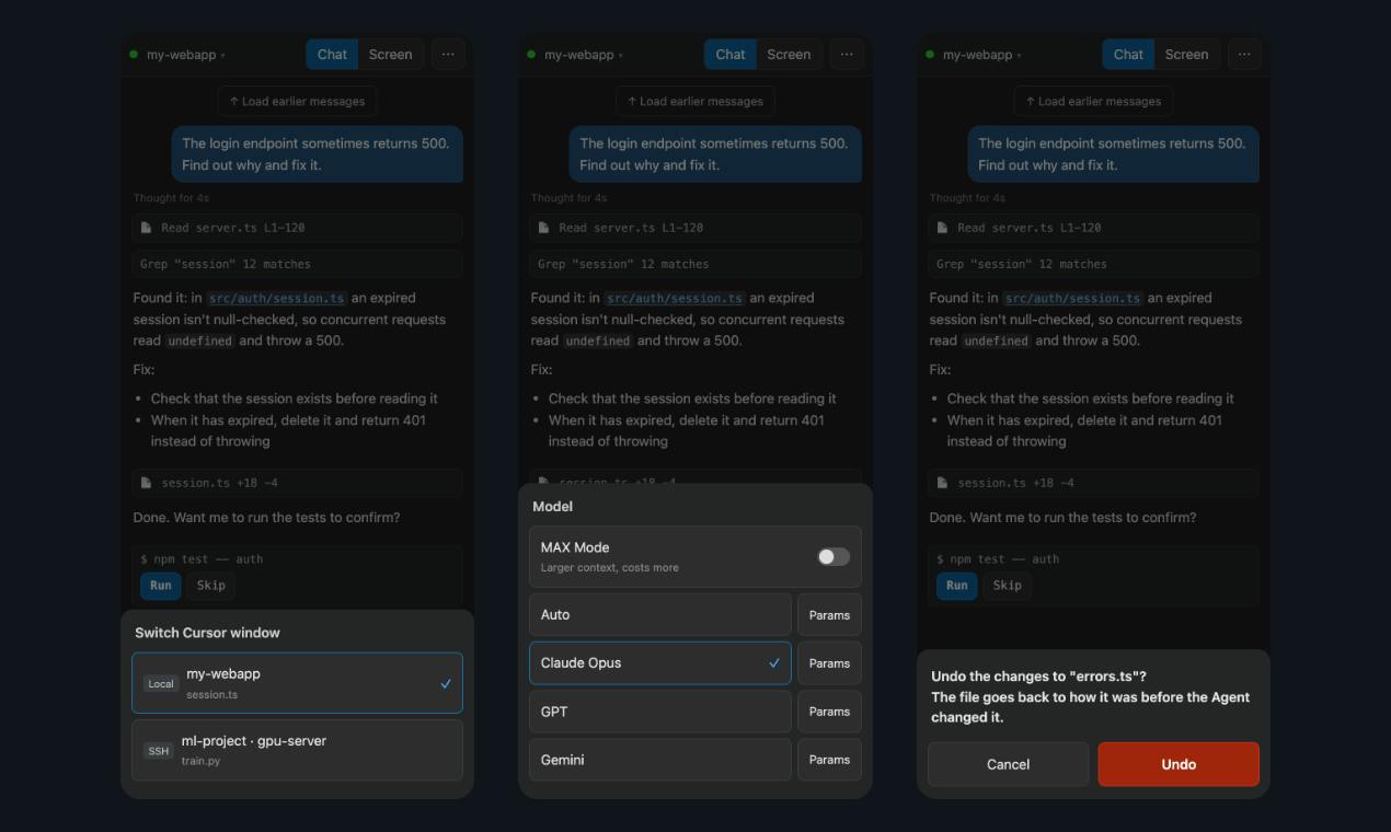 Cursor Remote Lite preview 4