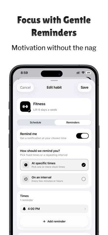 Habit Tracker - Habitix preview 7