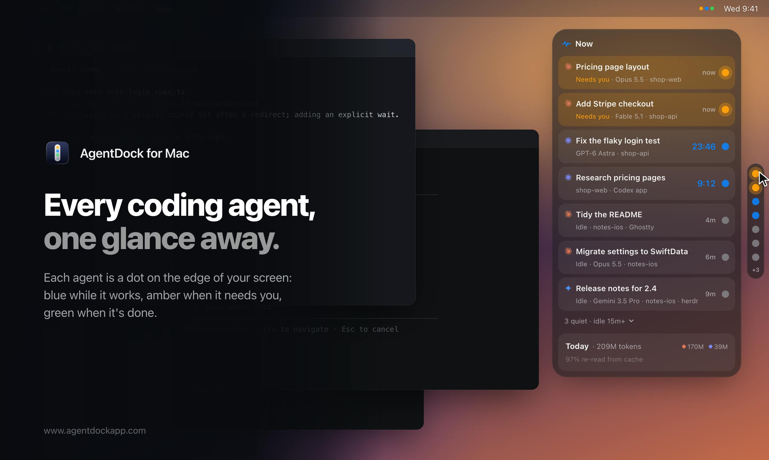 AgentDock preview 2
