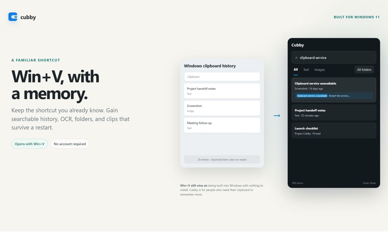 Cubby Clipboard preview 6