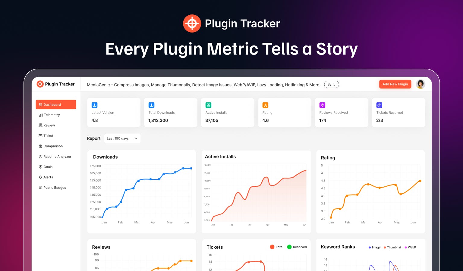 PluginTracker preview 2