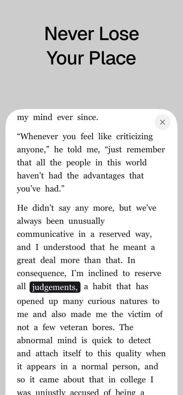 iSpeeedRead preview 4