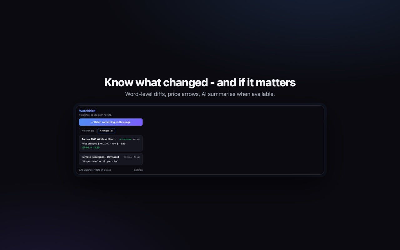 Watchbird preview 3