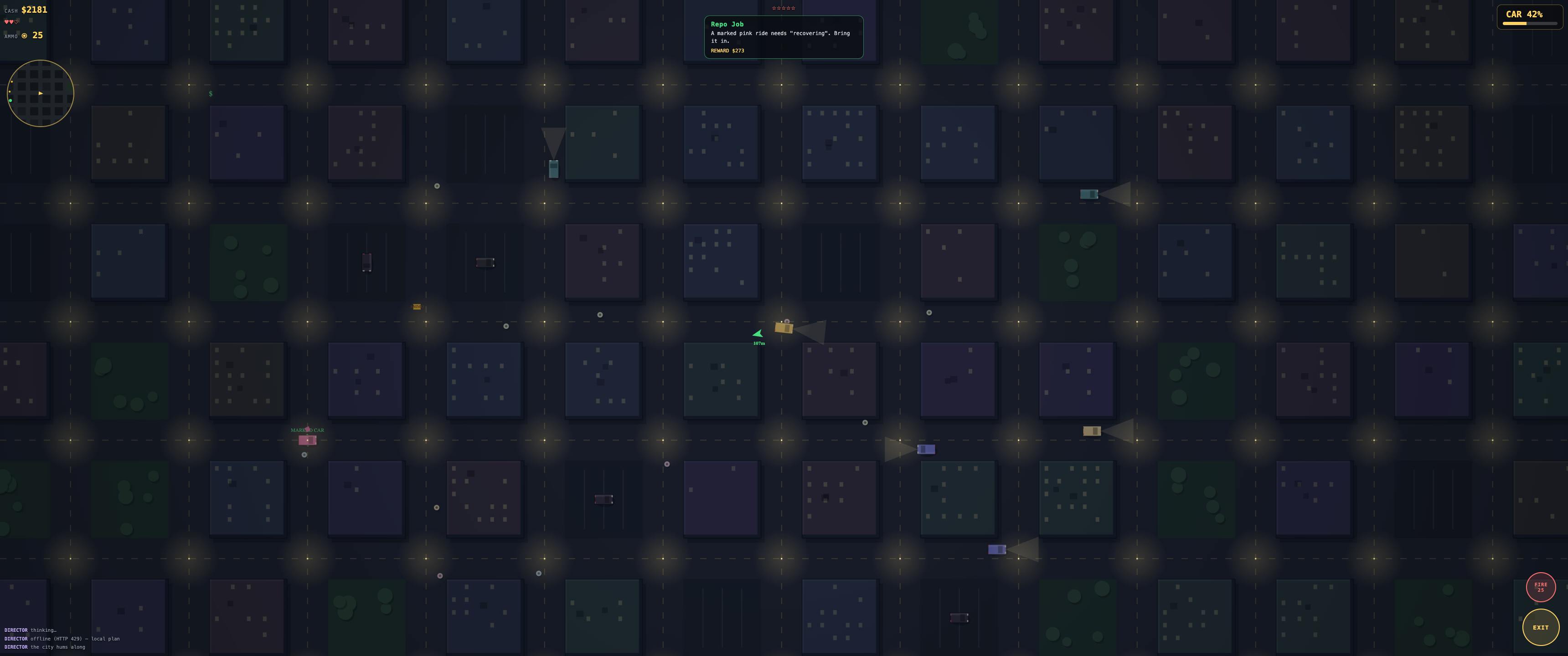 Blocktown Game - AI Controls the world preview 4
