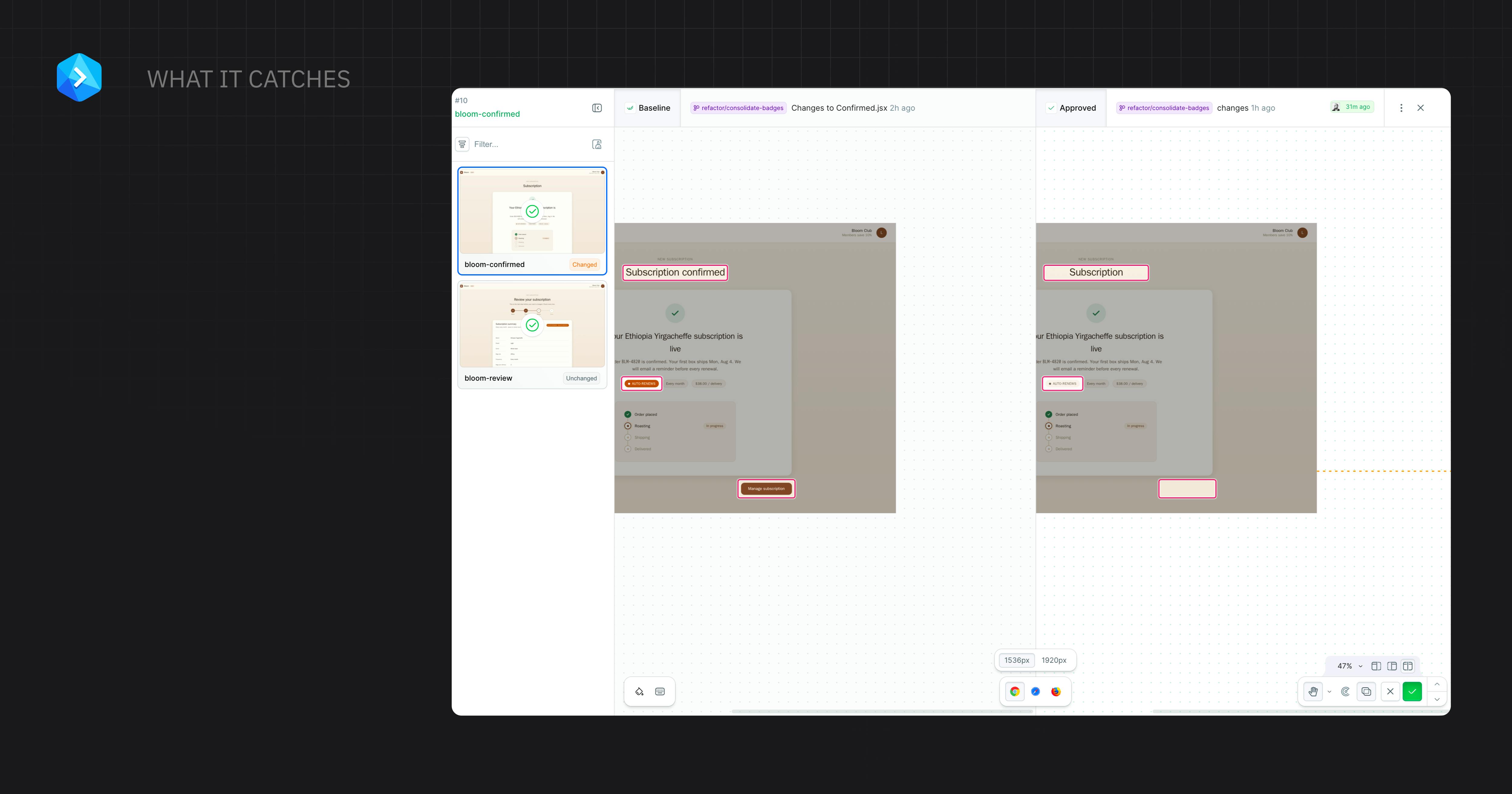 Buddy Visual Tests preview 3
