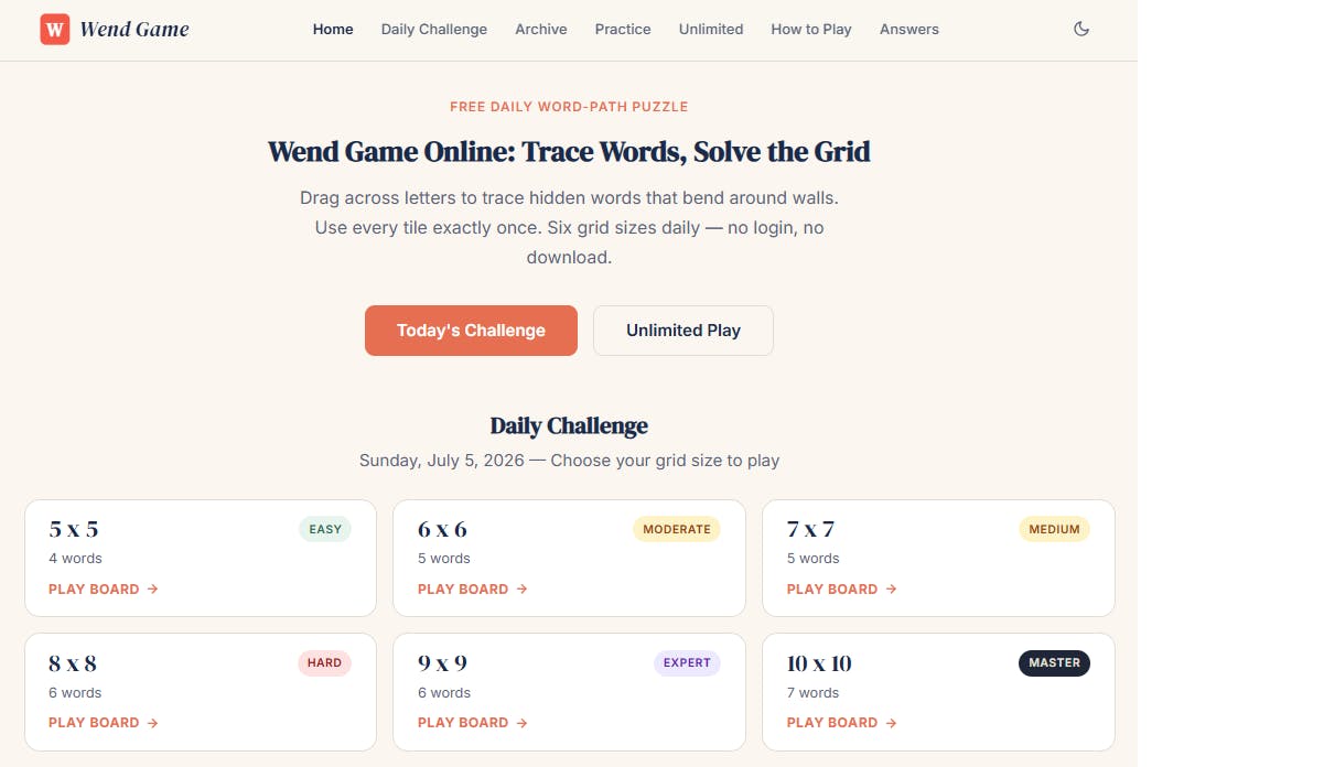 Wend Game preview 2