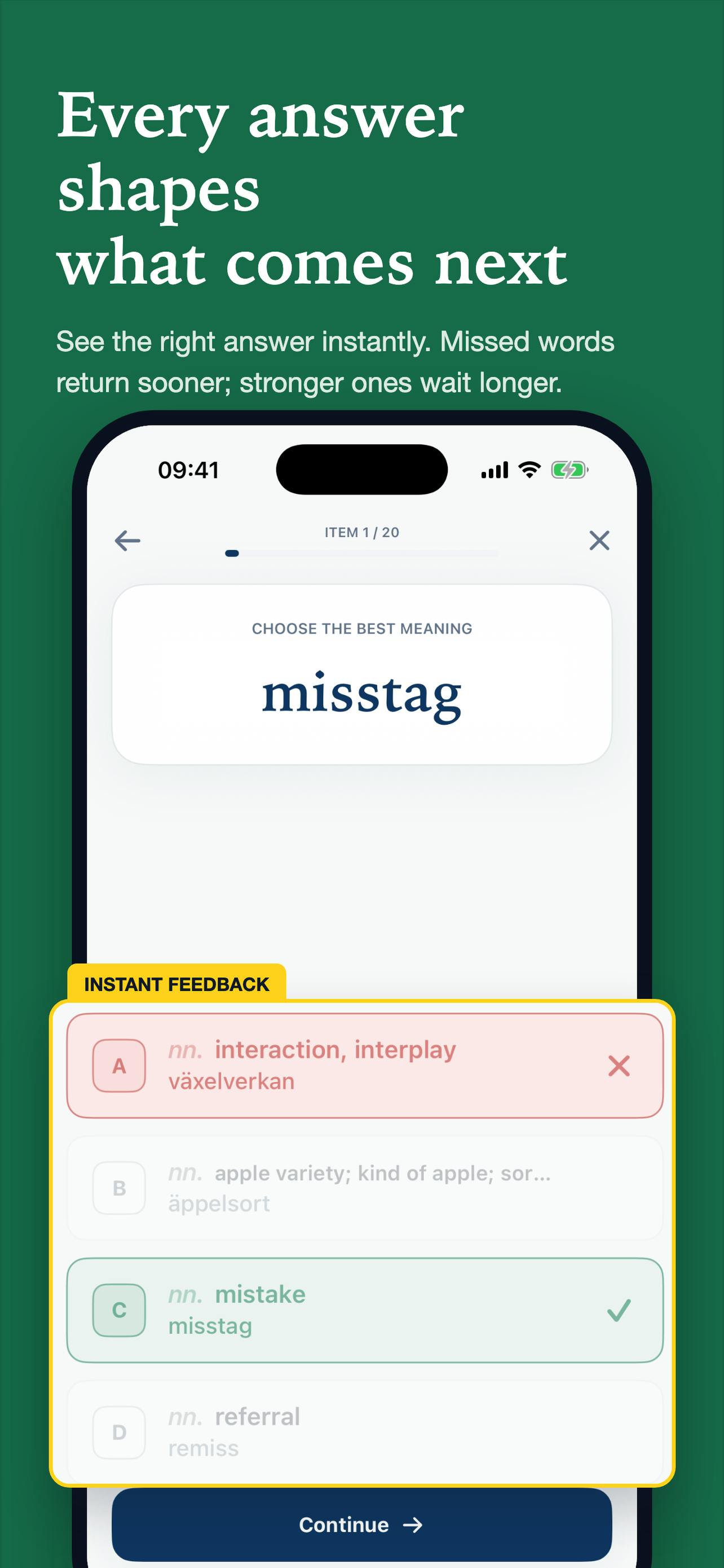 SveLingo preview 3