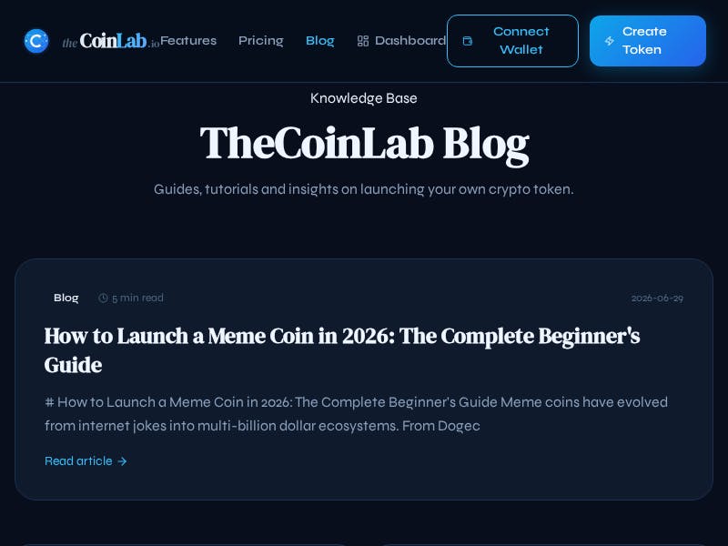 TheCoinLab.io preview 3