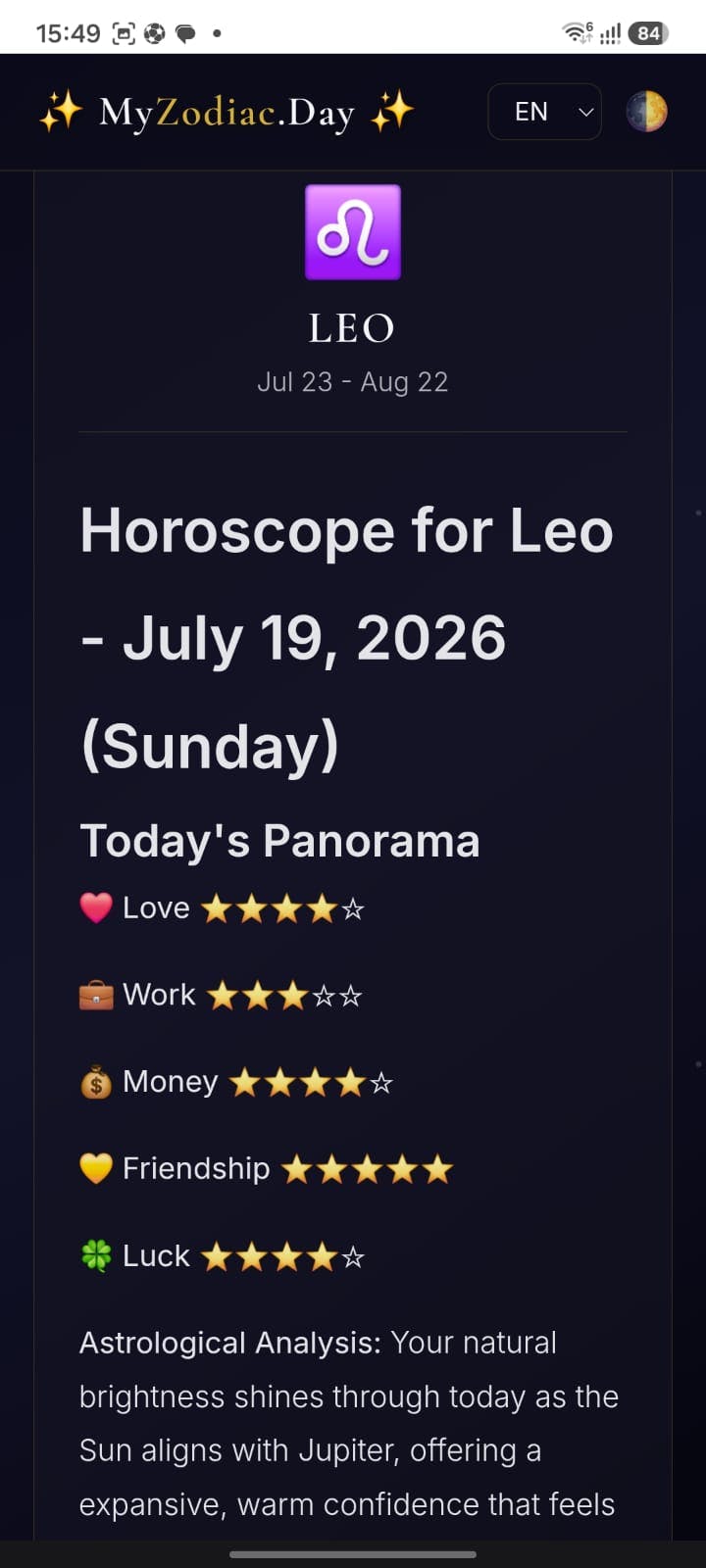 MyZodiac.Day preview 4
