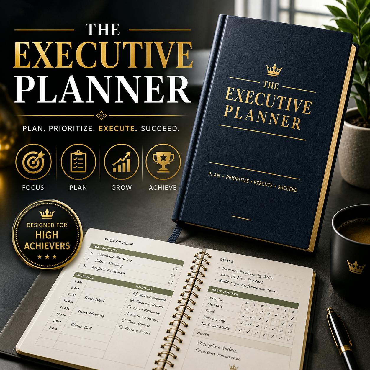 The Executive Notion Planner preview 2